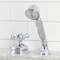 Kingston Brass KSK3331AXTR Transfer Valve Set For Roman Tub Faucet W/Hand Shower, Chrm KSK3331AXTR - alternate 4